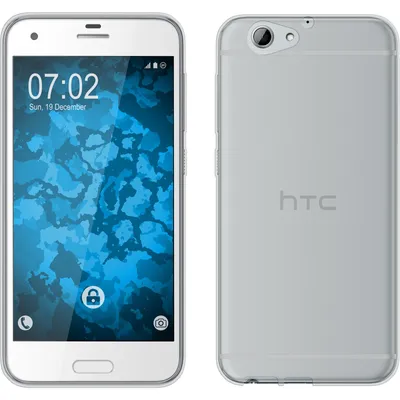 Produktbild von PhoneNatic Case kompatibel mit HTC One A9s - clear Silikon Hülle transparent Cover