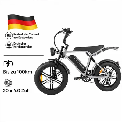 Produktbild von PIXAR E6 2.0 20-Zoll-E-Bike, 48 V, 15 Ah Akku, 7 Gänge, LCD-Display, Reichweite bis zu 100 km