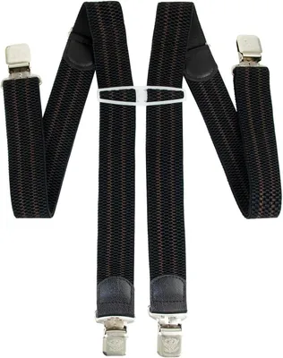 Productafbeelding van Verstelbare bretels voor heren en dames, 4 cm breed, Y-vorm met sterke clips