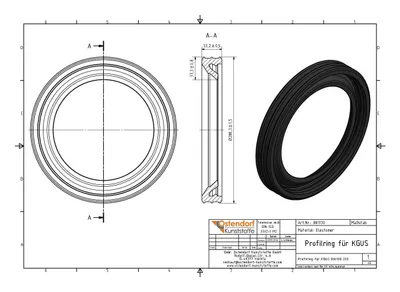 Produktbild von Profilring für KGUS DN/OD 200