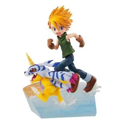 Obrázek produktu pro Digimon Adventure G.E.M. Serie PVC soška Yamato Ishida & Gabumon 2022 Ver. 12 cm