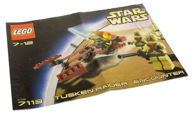 Produktbild von 1x Lego Bauanleitung Set Star Wars Episode 2 Tusken Raider Encounter 7113