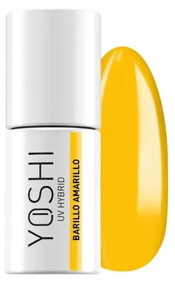 Obrázek produktu pro Yoshi Hybridní lak na nehty Žlutá banánová – Profesionální trvalý lak na nehty 6 ml – UV lak na nehty s praktickým štětcem – Los Tones Milliones
