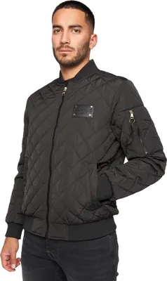 Image de Glorious Gangsta - Blouson Bomber "Moritzio" pour Homme BG1614 (S) (Noir)