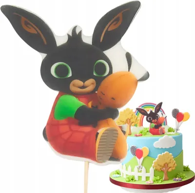 Zdjęcie produktu dla Sweetfanaberia | Figurka do dekoracji tortu, Bing, dekoracja i ozdoba