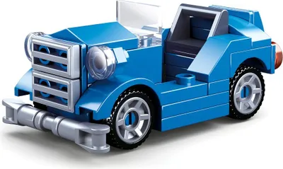 Image de Sluban Builder M38-B0920B Bleu Cabriolet
