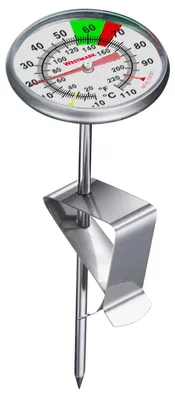 Productafbeelding van WESTMARK 12952270 WESTMARK Milch-Thermomter mit Clip Thermometer silber