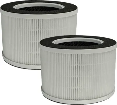 Produktbild von vhbw 2x Luftilter kompatibel mit Medion MD 19778 Luftreiniger - Kombifilter Vorfilter + HEPA + Aktivkohle