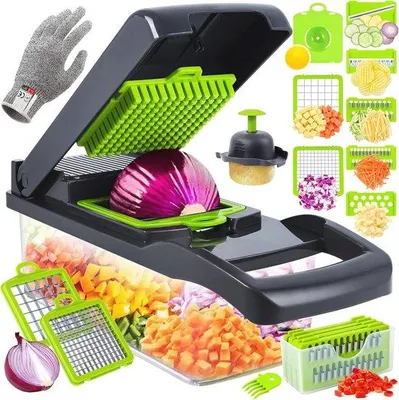 Productafbeelding van Famanu groentesnijder 16-in-1 - Multifunctioneel