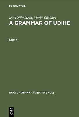 Produktbild von A Grammar of Udihe