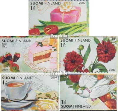 Produktbild von Briefmarken Finnland 2009 Mi 1962-1966 (kompl.Ausg.) postfrisch Grußmarken