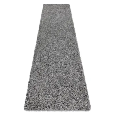 Obrázok produktu pre Bežec SOFFI shaggy 5cm sivý - do kuchyne, predsiene, chodby, chodby sivý 70x300 cm