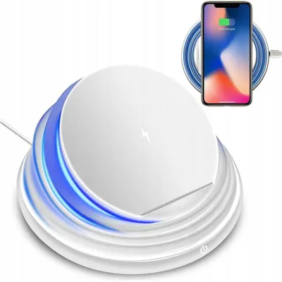 Image de Verk 24023 Qi Wireless Charger 10W USB C, couleur