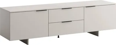 Image de Cislagg - Meuble TV, 180x42x55h cm Beige, une Étagère