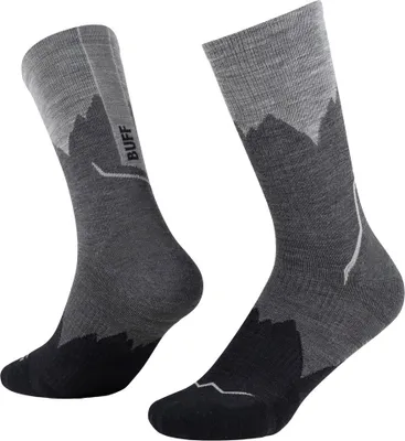 Obrázok produktu pre Merino Lightweight Crew – čierne ponožky, veľkosť L (42-44) – model LWC3