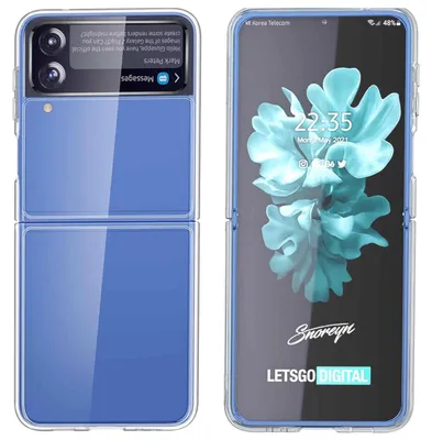 Obrázek produktu pro Pro Samsung Galaxy Z Flip4 5G Plastové / silikonové pouzdro TPU Ochrana pouzdra mobilního telefonu