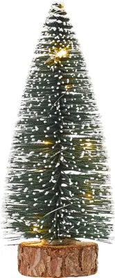 Produktbild von Miniatur Tanne mit LED Beleuchtung, H ca. 14 cm