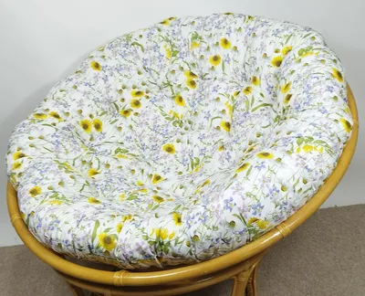 Produktbild von Polster , Kissen , Auflage für Rattan Papasansessel , Papasan Coll. Living , D 120 cm