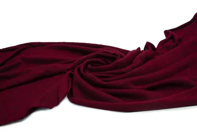 Image de Hacci Pull classique Tissu tricoté Rouge vin 50 x 160 cm