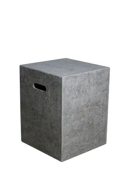 Produktbild von Abdeckung für Gasflaschen, Travertin-Optik Faser-Beton, für 5kg Gasbehälter