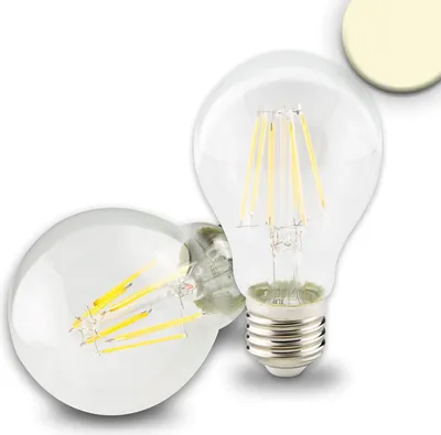 Produktbild von ISOLED E27 LED Birne, 5W, klar, warmweiß, dimmbar