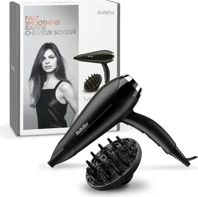 Obrázek produktu pro BaByliss D572DE Fén na vlasy 2200 W černý