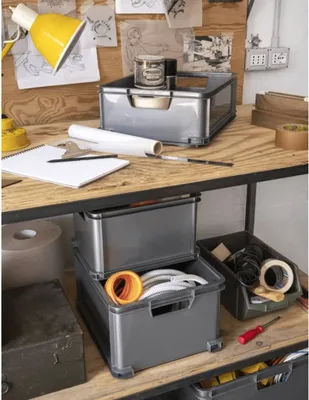Produktbild von Curver Aufbewahrungsbox Unibox L 30L Grau