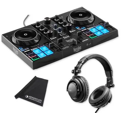 Produktbild von Hercules DJ Control Inpulse 200 MK3 DJ-Controller mit DJ45 Kopfhörer
