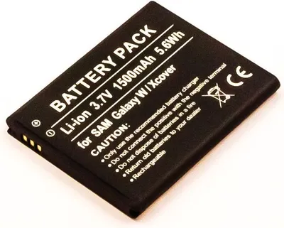 Immagine prodotto di La batteria AccuCell è adatta per Samsung Galaxy W, Samsung Galaxy S WiFi 3.6, Samsung Galaxy Xcover, Omnia W, Wave 3, Samsung GT-i8150