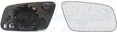 Produktbild von VAN WEZEL Spiegelglas Außenspiegel Rechts für AUDI A6 Avant (4B5, C5) Konvex Beheizbar 0317838