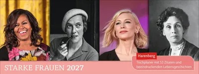 Produktbild von Starke Frauen Premium-Tischplaner 2027 - Tischplaner mit 53 Zitaten und beeindruckenden Lebensgeschichten