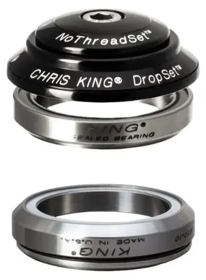 Image de Chris King Dropset 6 Ds41/ds41 45º Jeu de direction intégré Argent Argent Taille unique