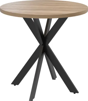 Produktbild von HOMCOM Esstisch 75 x 75 cm rund Küchentisch für 2-4 Personen mit Spinnenfuß
