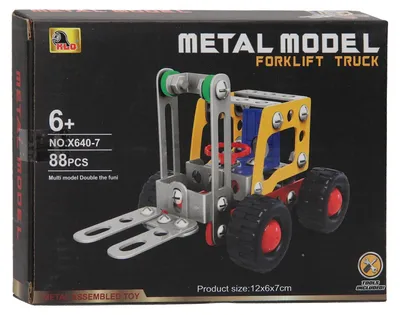 Immagine prodotto di Set di costruzioni per carrelli elevatori, 88 pezzi.