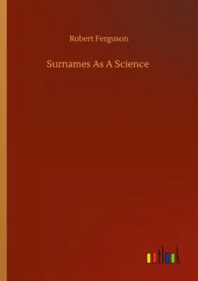 Produktbild von Surnames As A Science