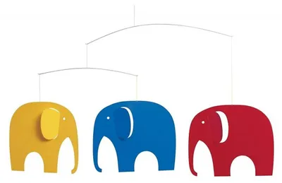 Immagine prodotto di Flensted Mobiles Mobile Elephant Party
