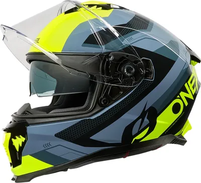 Produktbild von Oneal Challenger EXO V.25 Helm, schwarz matt/grau/neon-gelb, M