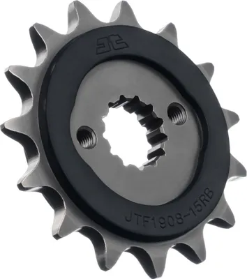 Produktbild von Ritzel JT Sprockets 520 15Z gummiert Innendurchmesser 19mm / 22mm