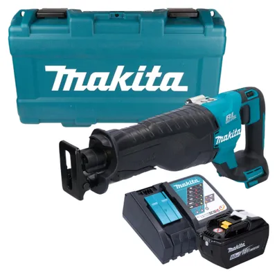 Obrázok produktu pre Akumulátorová priamočiara píla Makita DJR 187 ZK 18 V Brushless Solo + kufor - bez batérie, bez nabíjačky