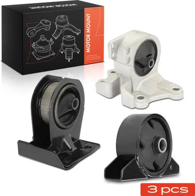 Immagine prodotto di Frankberg 2x supporto motore+1x supporto trasmissione a sinistra per Mitsubishi Galant VI Dodge Stratus 2.4L