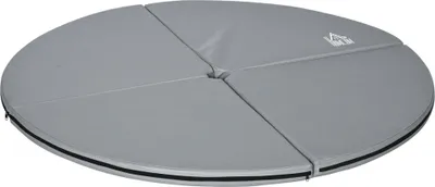Produktbild von HOMCOM Tanzstangenmatte, Ø 150cm Stangentanz Schutzmatte, 5 cm dick faltbar