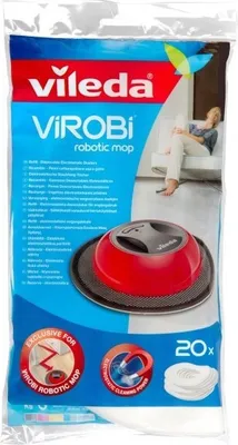 Produktbild von Vileda ViRobi Nachfülltücher - 20 Stück