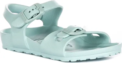 Produktbild von Birkenstock Rio Eva Kinder In Grün | Schmaler Schnitt – 8.5 UK - 26 EU - 8/8.5 US / Green