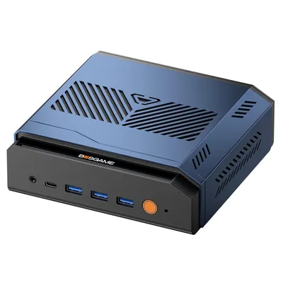 Produktbild von Bosgame M7 Mini PC Intel Ultra 9 285H 32GB DDR5 5600 RAM 1TB SSD Win 11 Pro Gaming OCuLink KI 2x 2,5G LAN Office LLM Workstation HDMI 2.1 - BuyPlugGo