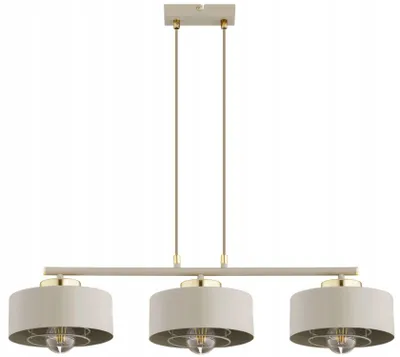 Produktbild von Hängelampe E27 H: max. 90 cm 3-flammig länglich Modern Pendelleuchte