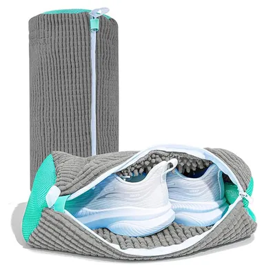 Schuhwaschbeutel 2er-Pack für Waschmaschine, Sneaker-Schutz