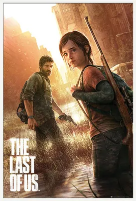 Produktbild von Last of Us, The - Poster - Key Art  + Wechselrahmen, Shinsuke® Maxi Kunststoff weiss, Acryl-Scheibe