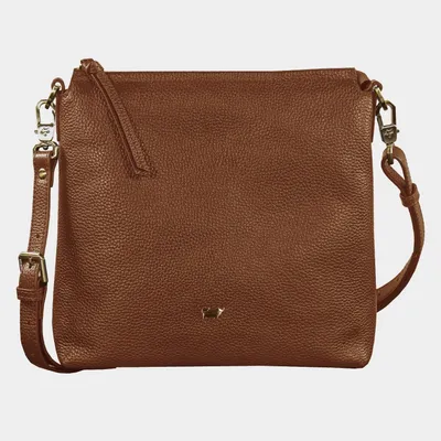 Produktbild von Umhängetasche HANNA Umhängetasche M braun Damen - Leder