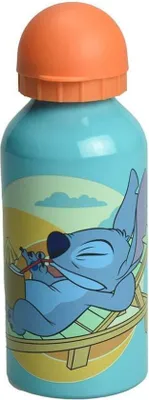 Zdjęcie produktu dla Butelka aluminiowa Disney Lilo and Stitch Chill 400 ml
