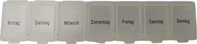 Produktbild von Pillen-/ Tablettenbox für 7 Tage